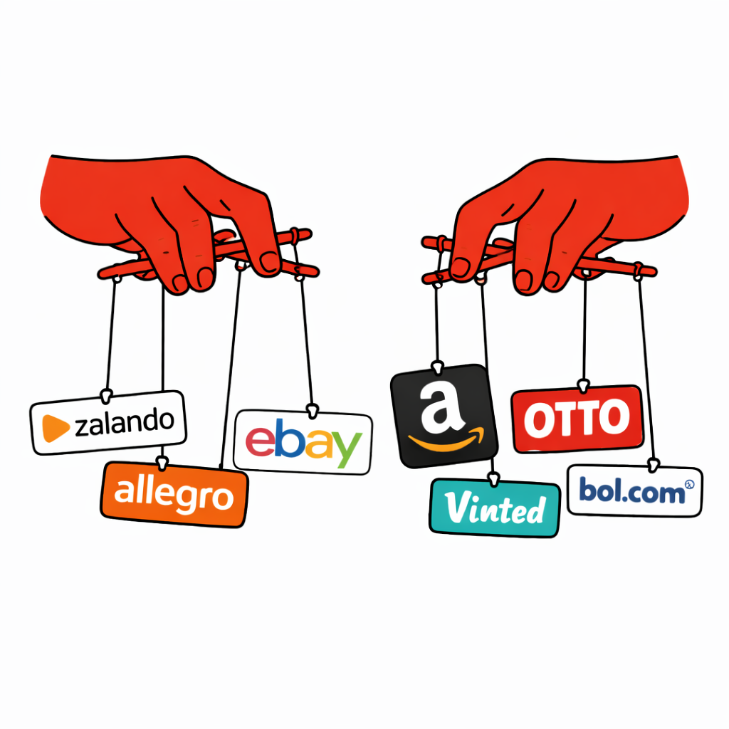 Marqetir controls all your marketplaces