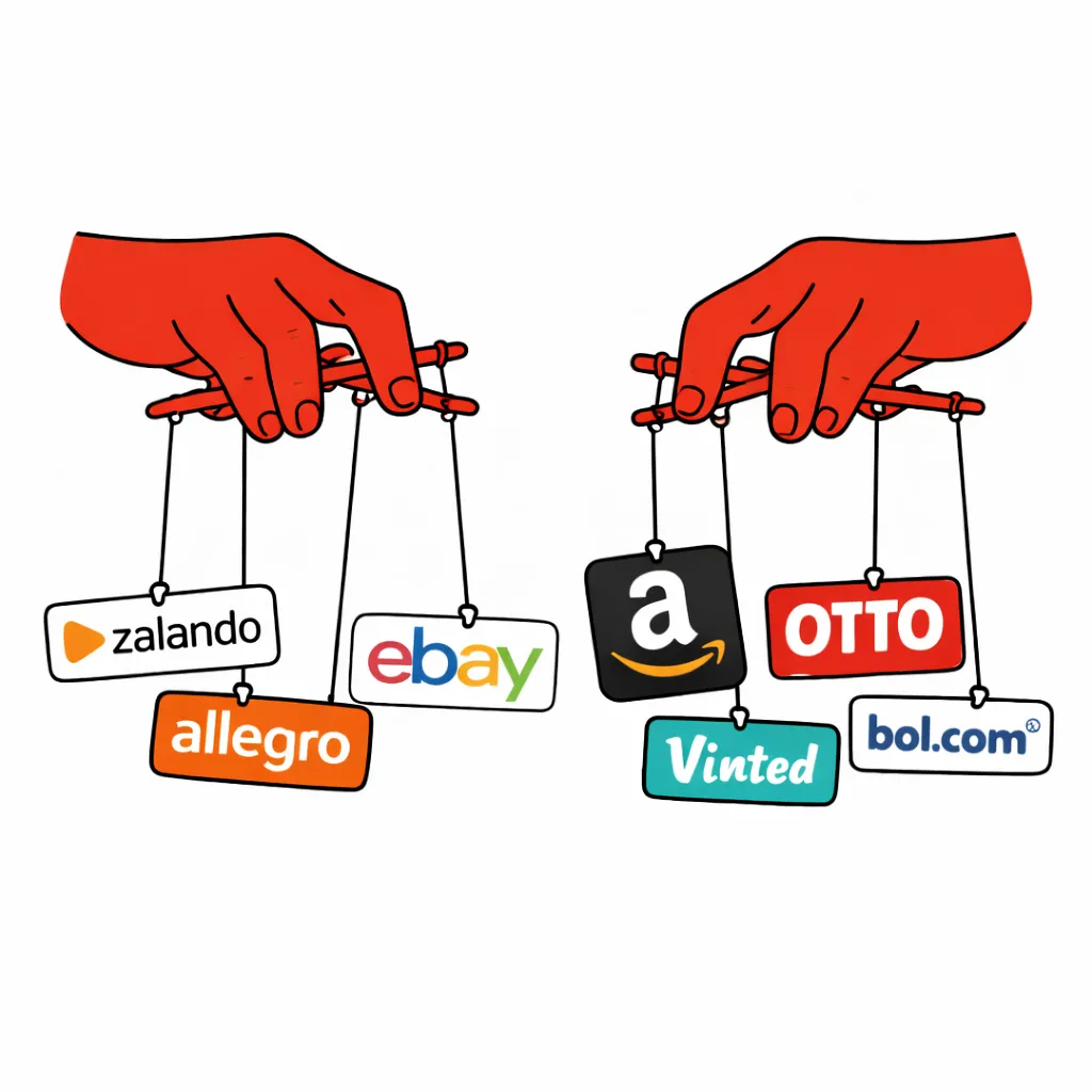 Marqetir controls all your marketplaces